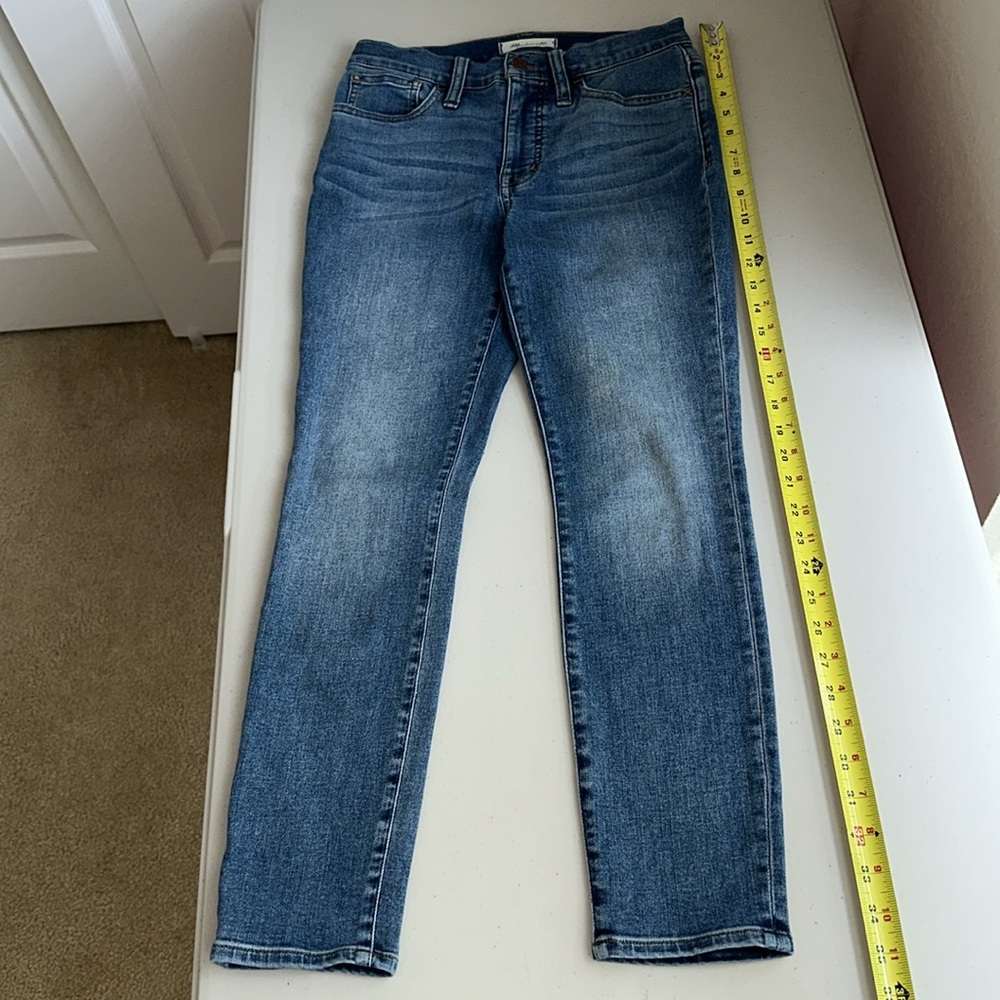 MADEWELL Classic Blue Skinny Jeans. - Picture 5 of 14